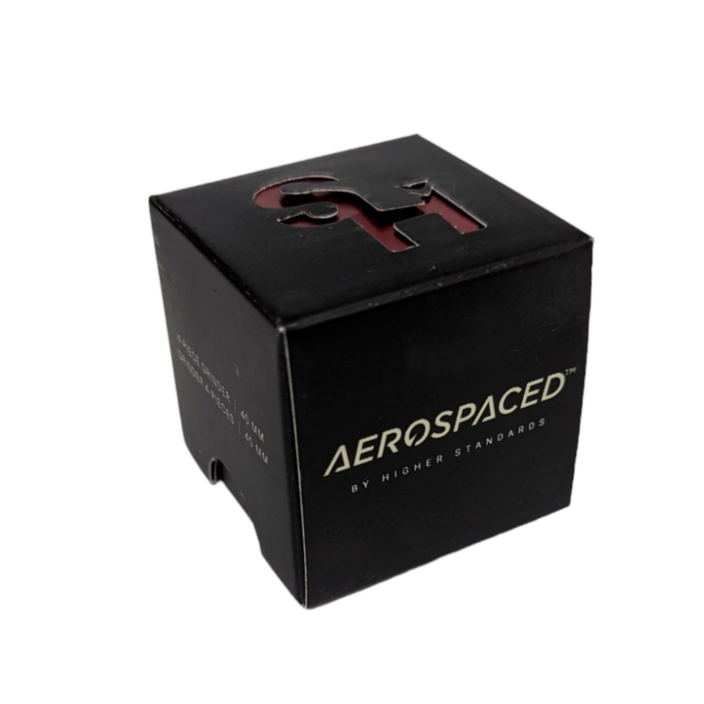 Aerospace Herb Grinder Metal 4 Piece 1.6 in 40mm - The Headed West Smoke Shop
