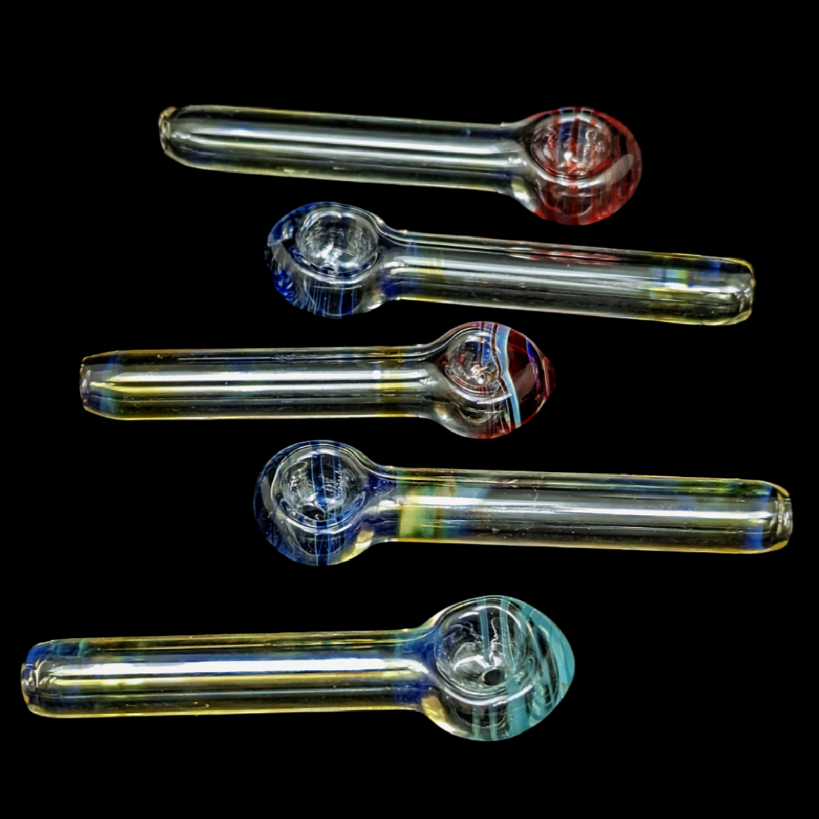 Glass hand pipe
