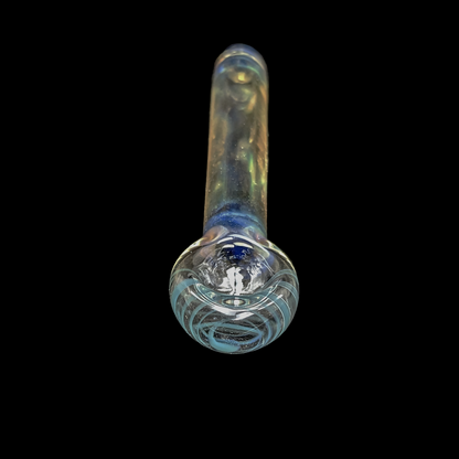 3-4" Glass Smoking Tobacco Hand Pipe Spoon Borosilicate Glass Color Accent USA