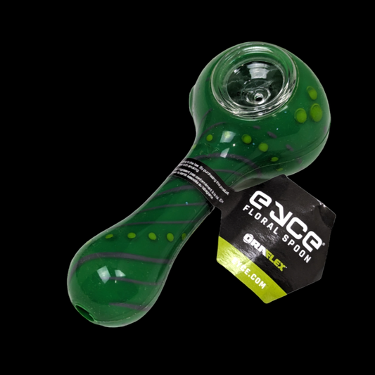 Green silicone hand pipe