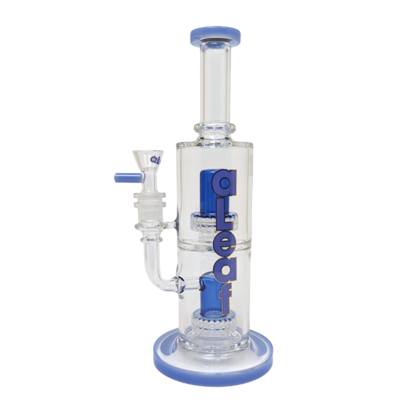 A - Leaf Double Matrix Rig 5mm Glass With Carrying Case - The Headed West Smoke Shop