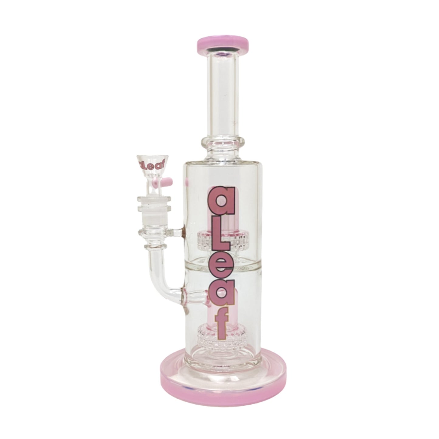 A - Leaf Double Matrix Rig 5mm Glass With Carrying Case - The Headed West Smoke Shop