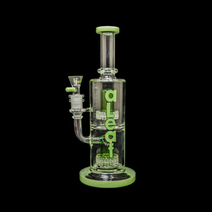 A - Leaf Double Matrix Rig 5mm Glass With Carrying Case - The Headed West Smoke Shop